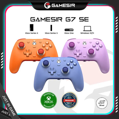 G7 SE Multi-Color Wired Controller, Precision Gamepad for Xbox Series X|S, Xbox One & Windows 10/11 with Hall Effect Joysticks