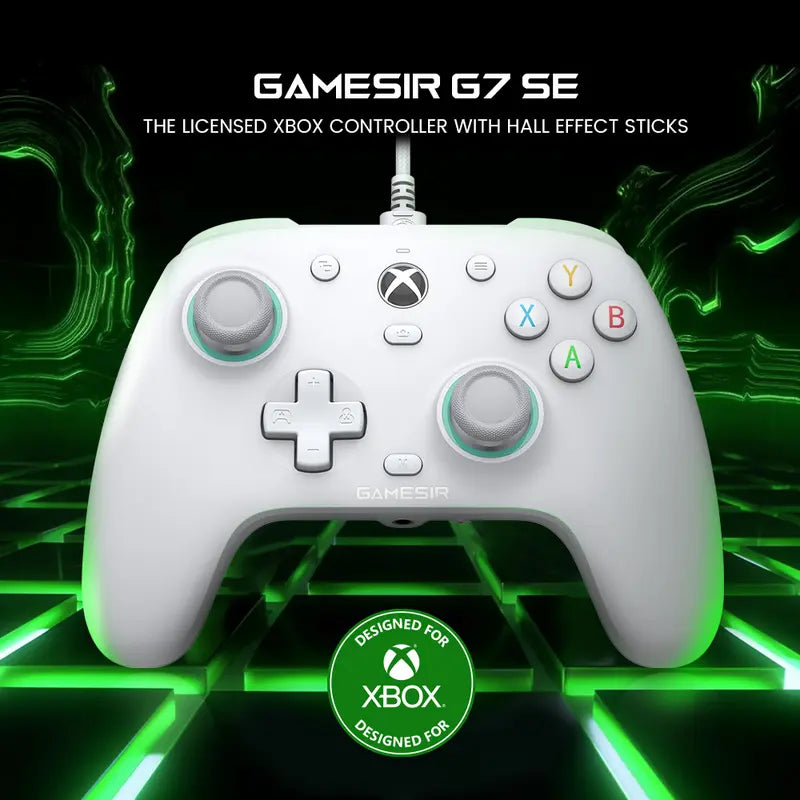 G7 SE Multi-Color Wired Controller, Precision Gamepad for Xbox Series X|S, Xbox One & Windows 10/11 with Hall Effect Joysticks